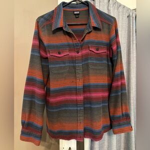Women’s Patagonia blanket stripe flannel